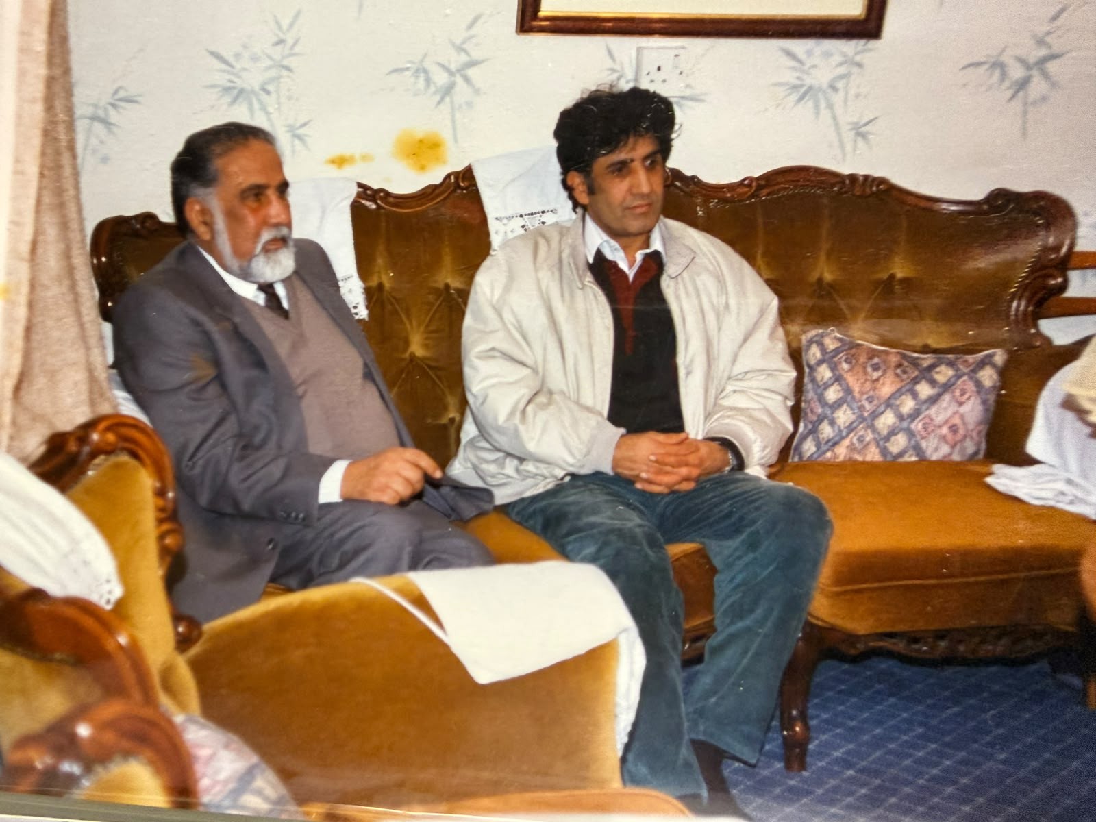 Lachman Sandhu and his son Bhupinder Sandhu