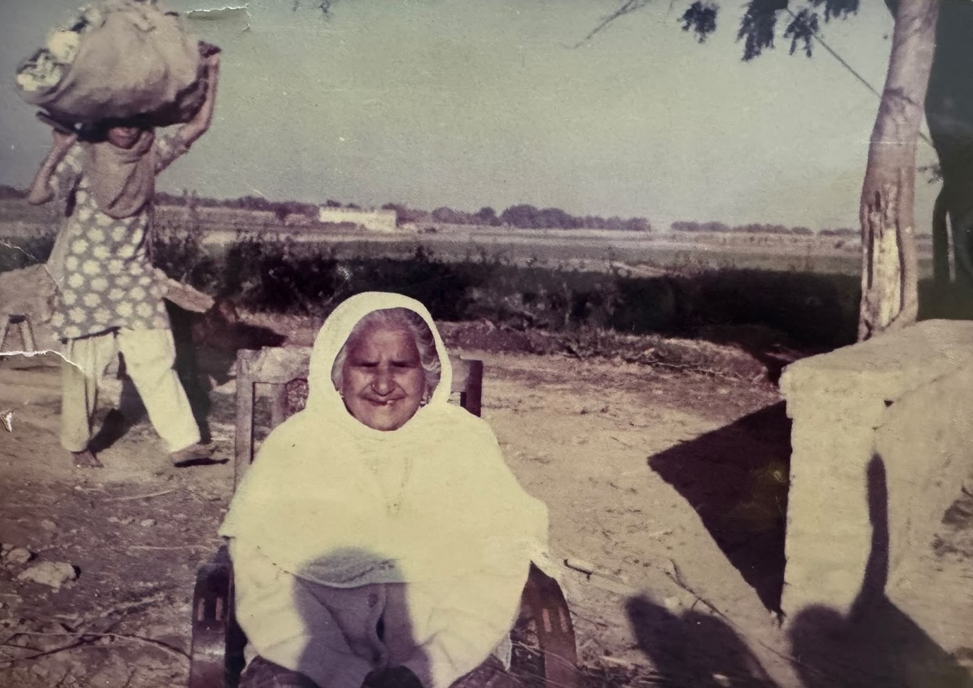 Nami Kaur on the Phagwara farm