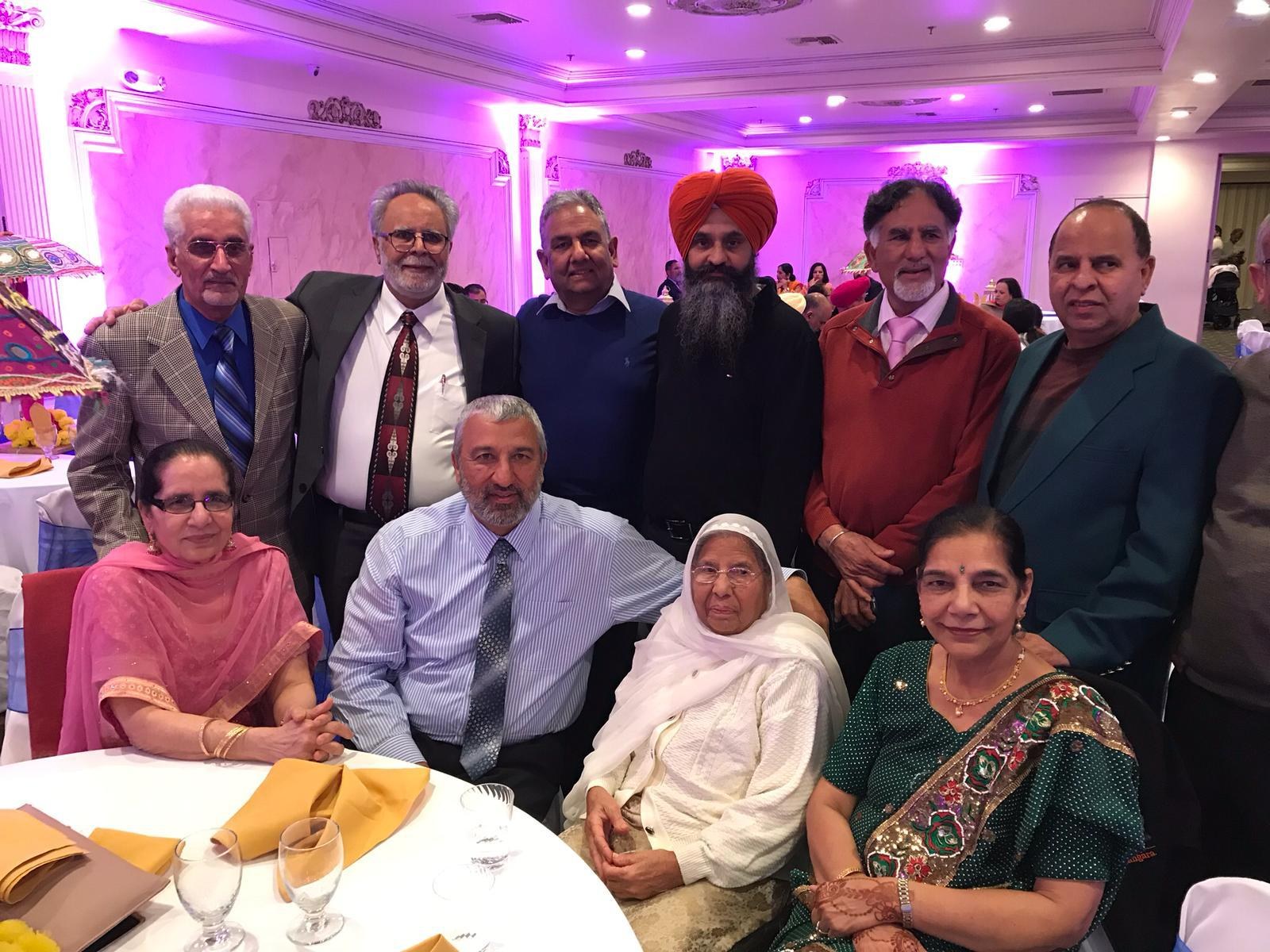 Family gathering, including Jeeto, one of Chanda Singh's daughters