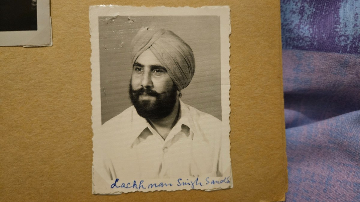 Lachman Sandhu as a maths teacher in Phagwara